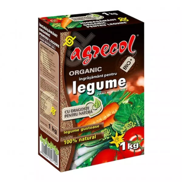 Organsko gnojivo za povrće, granule