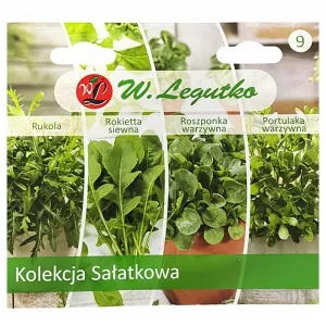 Sjeme kolekcije za salate, paket 4 sorte