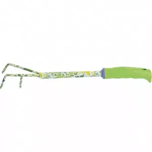 Kultivator s 3 zuba 55x67x385 mm, Flower Green