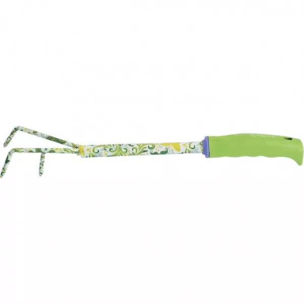 Kultivator s 3 zuba 55x67x385 mm, Flower Green