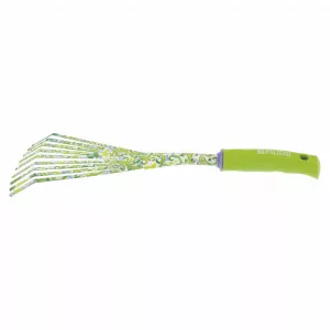 Duguljaste grablje lepezaste, okrugli zubi, Flower Green
