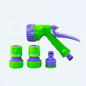 Set za zalijevanje 3/4", pištolj 7 funkcija, 4 dijela