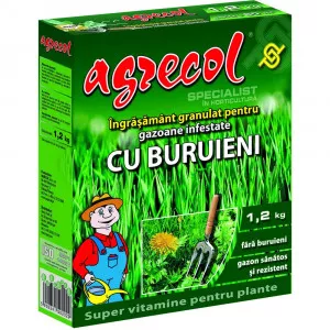Granulirano gnojivo za travnjak protiv korova