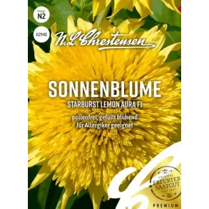 Sjeme ukrasnog suncokreta Starburst Lemon Aura F1