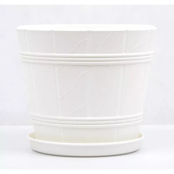 Tegla s podloškom Elba 17 cm bijela