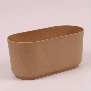 Žardinjera Satina Eco Wood 27 smeđa