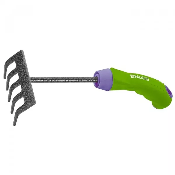 Grablje s 5 ravnih zuba 90x260 mm, Green
