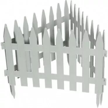 Dekorativna plastična ograda 28x300 cm, bijela