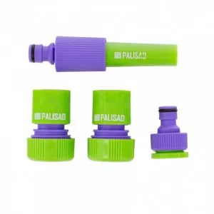 Set za zalijevanje 3/4", mlaznica za crijevo, 4 dijela
