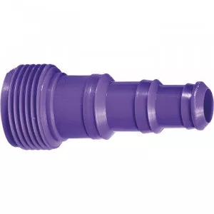 Plastični adapter 3/4", vanjski navoj, prolazna spojka