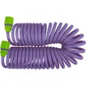 Set za zalijevanje, spiralno crijevo 7,5 m, plastični priključci, pištolj 1/2"-3/4"