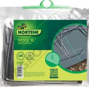 Fixsol XL metalne kopče za pričvršćivanje folija i mreža, 20 x 25 cm, set od 20 kom
