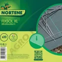 Fixsol XL metalne kopče za pričvršćivanje folija i mreža, 20 x 25 cm, set od 20 kom