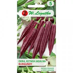 Sjeme bamije Burgundy