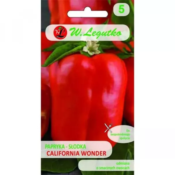 Sjeme slatke paprike California Wonder