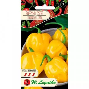 Sjeme ljute paprike Habanero Limon