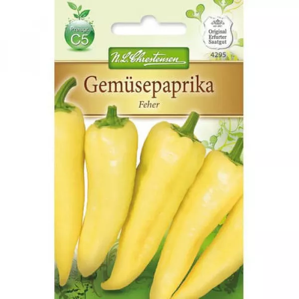 Sjeme slatke paprike Feher
