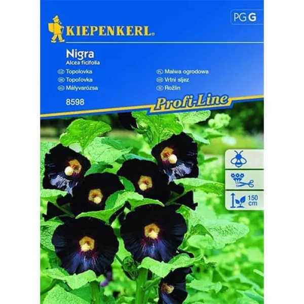 Sjeme vrtne lavatere (Alcea) Nigra