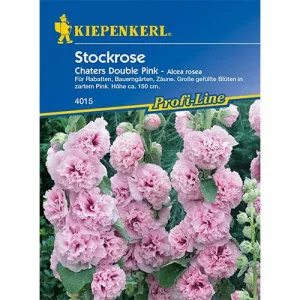 Sjeme vrtne lavatere (Alcea) Chaters Double Pink