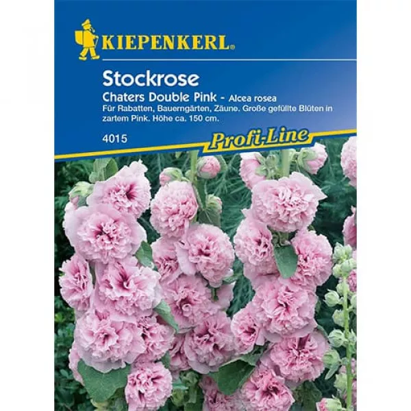Sjeme vrtne lavatere (Alcea) Chaters Double Pink