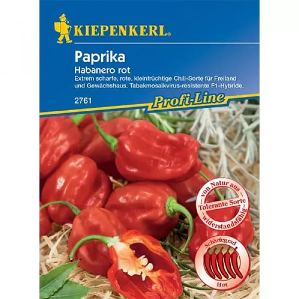 Sjeme ljute paprike Habanero Red