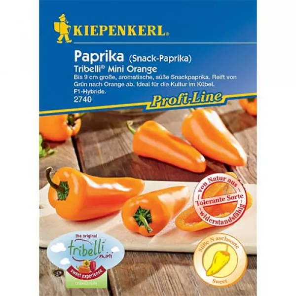 Sjeme slatke paprike Tribelli Mini Orange F1