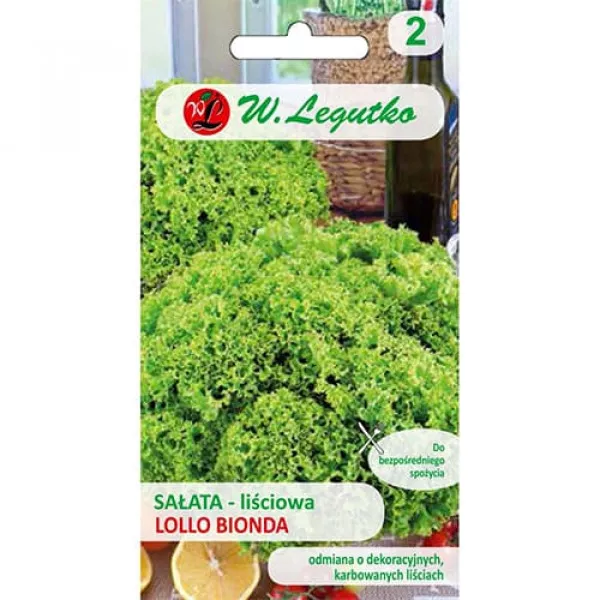 Sjeme lisnate salate Lollo Bionda