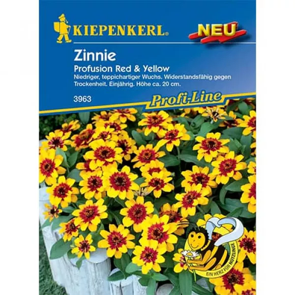 Sjeme cinije Red & Yellow Sjeme cinije Red & Yellow
