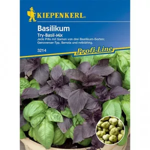 Sjeme bosiljka Try Basil, mješavina sorti