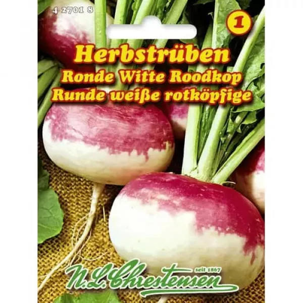 Sjeme repe (navet) jesenja crveno-bijela