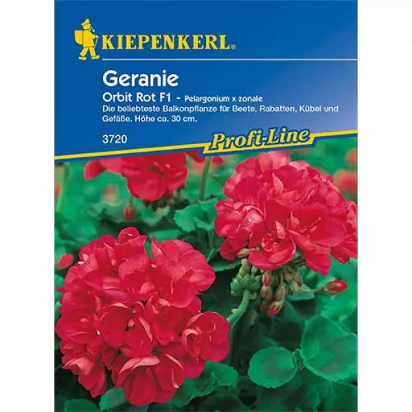 Sjeme pelargonije Orbit F1 crvena