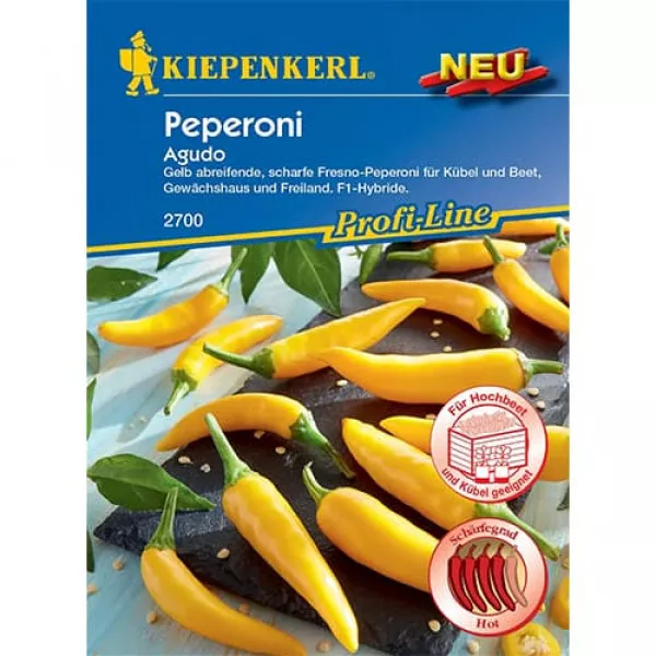 Sjeme ljute paprike Agudo