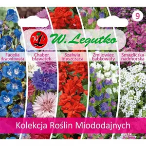 Sjeme kolekcije jednogodišnjeg cvijeća za pčele, paket od 5 sorti