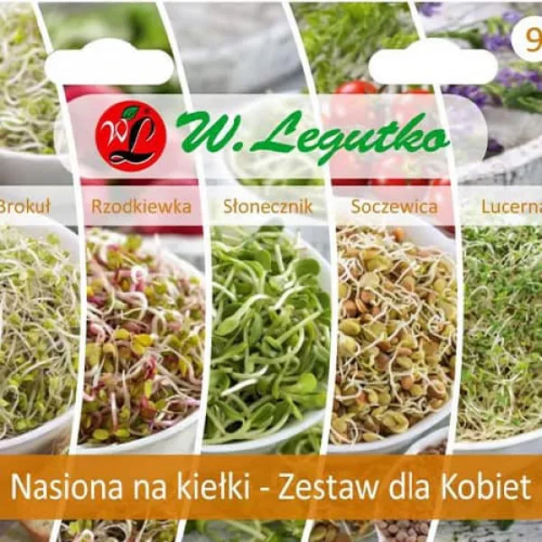 Sjeme klica – mješavina za žene (paket 5 sorti)