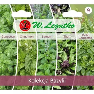Sjeme kolekcije bosiljka, paket 5 sorti