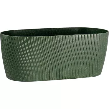 Žardinjera Mika Eco Wood 27 zelena