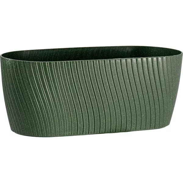 Žardinjera Mika Eco Wood 27 zelena