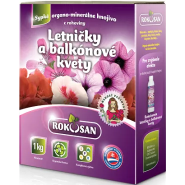 Organsko čvrsto gnojivo za jednogodišnje i balkonsko cvijeće Rokosan