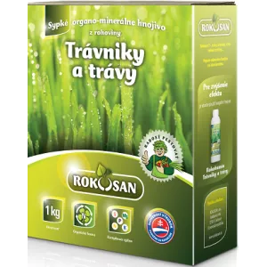 Organsko čvrsto gnojivo za travnjak i ukrasne trave Rokosan
