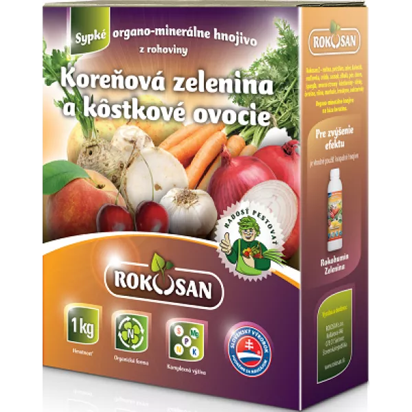 Organsko čvrsto gnojivo za korjenasto i koštičavo voće Rokosan